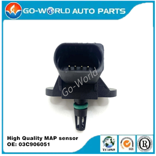 MAP Sensor For Audi 03C906051 0261230053 03C906051F 03C906051 EMAP intake manifold Pressure Sensor european cars pressure