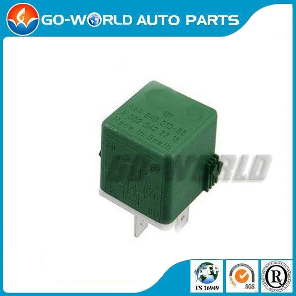 Auto Part Supplier Green Auto Relays 12V for Mercedes A0025422319 0025422319 V23134-B52-X309