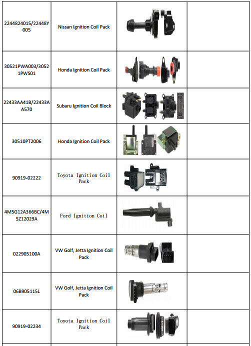 FOR LEXUS IS SC GS LS 430 IS200 SC430 GS430 LS430 4.3 PENCIL IGNITION COIL PACK FULL SET 90080-19027, 90919-02249, 90919-02230