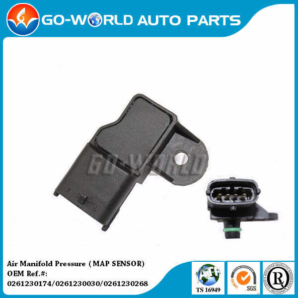 OE Quality Air Manifold Pressure Sensor (MAP SENSOR ) for Alfa Romeo/ Fiat/ Lancia 0261230174/0261230030/0261230268