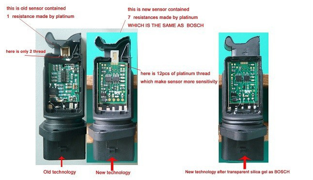 OE NO: 22204 31020/22204 31010 Air Flow Sensor For TOYOTA/LEXUS