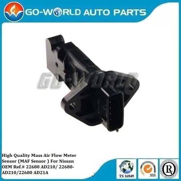 OEM Ref.# 22680 AD210/22680 AD21A For NISSAN INFINITI Mass Air flow Sensor (MAF Sensor)